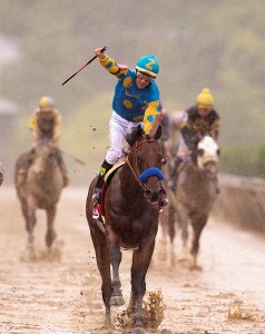 Triple Crown American Pharoah & jockey